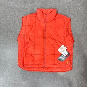 FP Movement Pippa Packable Puffer Vest, Papaya